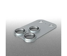 Etteri full camera lens guard for iPhone 18 Pro sidabrinis