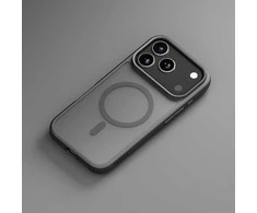 Etteri matinis magnetinis dėklas, skirtas iPhone 17 Pro / 18 Pro, juodas