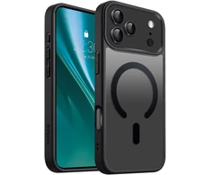 Dėklas Etteri Matt Mag case for iPhone 17 Pro Max juodas