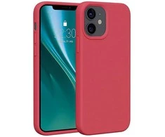 Dėklas Telforceone Etteri Silicone Apple iPhone 12 / 12 Pro 6.1" aviečių