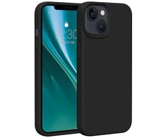 Dėklas Telforceone Etteri Silicone Apple iPhone 14 6,1" juodos spalvos