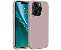 Dėklas Telforceone Etteri Silicone Apple iPhone 15 Pro 6,1" rožinės spalvos