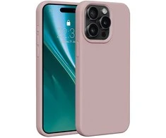 Dėklas Telforceone Etteri Silicone Apple iPhone 15 Pro Max 6,7" rožinės spalvos