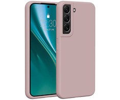 Dėklas Telforceone Etteri Silicone Samsung Galaxy S22 rožinės spalvos