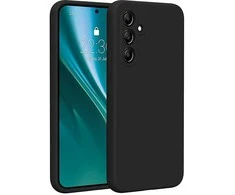 Dėklas Telforceone Etteri Silicone Samsung Galaxy A54 5G juodos spalvos
