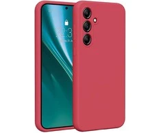 Dėklas Etteri Telforceone Case Silikoninis Samsung Galaxy A35 5G Raspberry