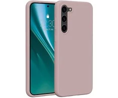 Dėklas Telforceone Etteri Silicone Samsung Galaxy S23 Plus rožinės spalvos