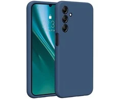 Dėklas Telforceone Etteri Silicone Samsung Galaxy A25 5G (global) mėlynos spalvos