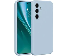 Dėklas Telforceone Etteri Silicone Samsung Galaxy S23 FE žydros spalvos