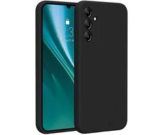 Dėklas Telforceone Etteri Silicone Samsung Galaxy A34 5G juodos spalvos