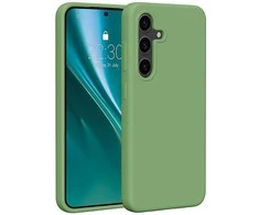 Dėklas Telforceone Etteri Silicone Samsung Galaxy S24 šviesiai žalios spalvos