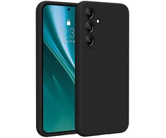 Etteri silikoninis dėklas Samsung Galaxy A55 5G juodas