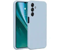 Dėklas Telforceone Etteri Silicone Samsung Galaxy A25 5G (global) žydros spalvos
