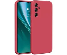 Dėklas Etteri „Telforceone Case“, silikoninis „Samsung Galaxy A34 5G Raspberry“.