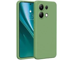 Dėklas Telforceone Etteri Silicone Xiaomi Redmi Note 13 4G šviesiai žalios spalvos