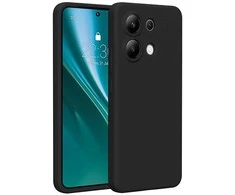 Dėklas Telforceone Etteri Silicone Xiaomi Redmi Note 13 4G juodos spalvos
