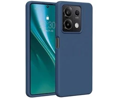 Dėklas Telforceone Etteri Silicone Xiaomi Redmi Note 13 5G mėlynos spalvos