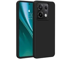 Dėklas Telforceone Etteri Silicone Xiaomi Redmi Note 13 Pro 5G juodos spalvos