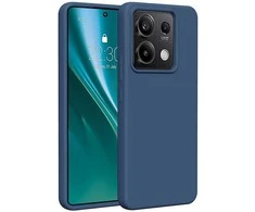 Dėklas Telforceone Etteri Silicone Xiaomi Redmi Note 13 Pro 5G mėlynos spalvos