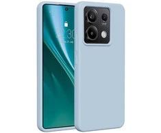 Dėklas Telforceone Etteri Silicone Xiaomi Redmi Note 13 Pro 5G šviesiai žalios spalvos