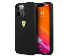Apple iPhone 13 Pro Max Ferrari dėklas Silicone (FESSIHCP13XBK) juodos spalvos