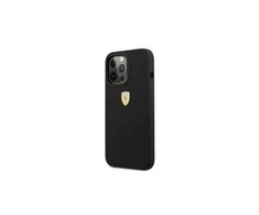 Ferrari FESSIHMP13LBK Apple iPhone 13 Pro / 13 6.1" dėklas telefonui juodos spalvos silikoninis MagSafe