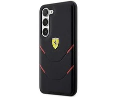 Samsung Galaxy S23 Ferrari dėklas Hot Stamp Lines (FEHCS23SPBAK) juodos spalvos