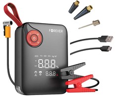 TelForceone Forever jump starter 4in1 JS-400 7200mAh juodas-red