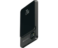 Forever belaidis power bank MATB-200 20W PD 5000 mAh magnetic juodos spalvos