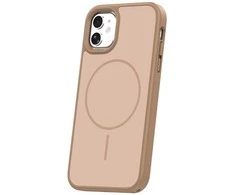 Dėklas Frame Thin Mag case for iPhone 11 ruda