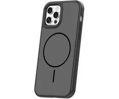 Dėklas Frame Thin Mag case for iPhone 12 / 12 Pro 6,1" juodas