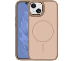 Dėklas Frame Thin Mag case for iPhone 13 6,1" ruda