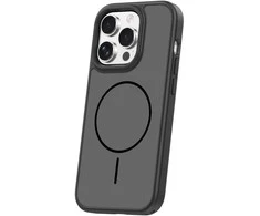 Dėklas Frame Thin Mag case for iPhone 14 Pro 6,1" juodas