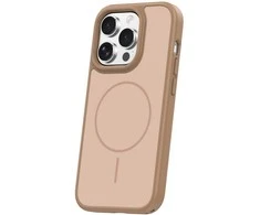 Dėklas Frame Thin Mag case for iPhone 14 Pro 6,1" ruda