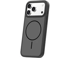 Dėklas Frame Thin Mag case for iPhone 17 Pro 6,3" juodas