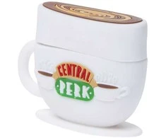 TWS ausinės Lazerbuilt Friends Central Perk, baltos