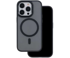 Telforceone Apsauginis magnetinis dėklas Frozen Mag, skirtas iPhone 15 Pro Max 6,7 juodos spalvos