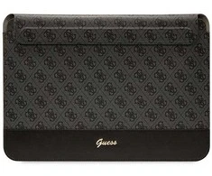 Guess Dėklas kompiuteriui GUCS14PS4SGK 14″ juodos spalvos 4G Stripe Metal Logo