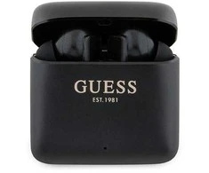 GUESS belaidės ausinės bluetooth TWS + docking station GUTWSSU20ALEGK (Printed Logo) juodos spalvos