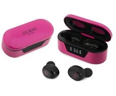 Guess GUTWST31EM TWS Bluetooth ausinės + įkrovimo stotelė