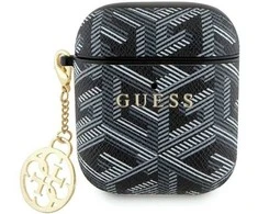 Guess GUA2PGCE4CK dėklas, skirtas AirPods 1/2 – juodas GCube Charm