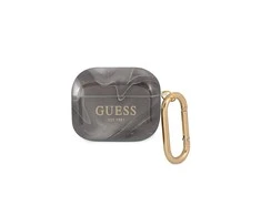 Apple AirPods 3 Guess Marble Collection (GUA3UNMK) ausinių dėklas juodos spalvos