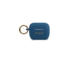 Apple AirPods Pro Guess silikoninis Glitter (GUACAPSILGLBL) ausinių dėklas mėlynos spalvos