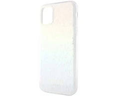 Apple iPhone 11 / XR Guess dėklas IML Faceted Mirror Disco Iridescent (GUHCN61HDECMI) įvairiaspalvis