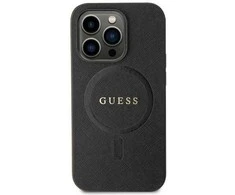 Dėklas GUESS GUHMN61PSAHMCK IPHONE 11 / XR 6.1 "Juodas / Juodas HARDCASE SAFFIANO MAGSAFE