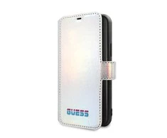 Guess GUFLBKN65BLD iPhone 11 Pro Max sidabrinis dėklas Iridescent