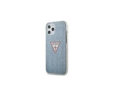 Dėklas GUESS HARD CASE JEANS COLLECTION IPHONE 12 MINI LIGHT Mėlynas