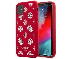 Apple iPhone 12 Pro Max Guess Dėklas Peony Collection (GUHCP12LLSPEWRE) raudonos spalvos
