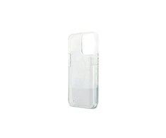 Apple iPhone 13 Pro Guess dėklas Flower Liquid Glitter (GUHCP13LLFLSN) žalios spalvos
