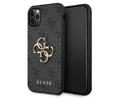 Dėklas Guess GUHCP13S4GMGGR iPhone 13 mini 5,4"pilka/pilkas hardcase 4G Big Metal Logo
